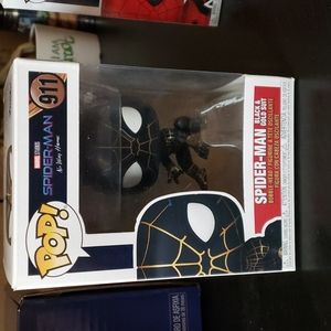 Marvel Spider-man No Way Home Black & Gold Suit Funko Pop